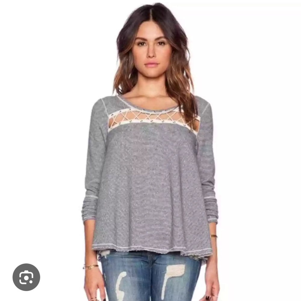 Free People Lacey Love Sweater